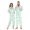 W356, variant on joogoo Hedgehog Leaves Green Unisex Adults Onesies Pajamas Jumpsuits L