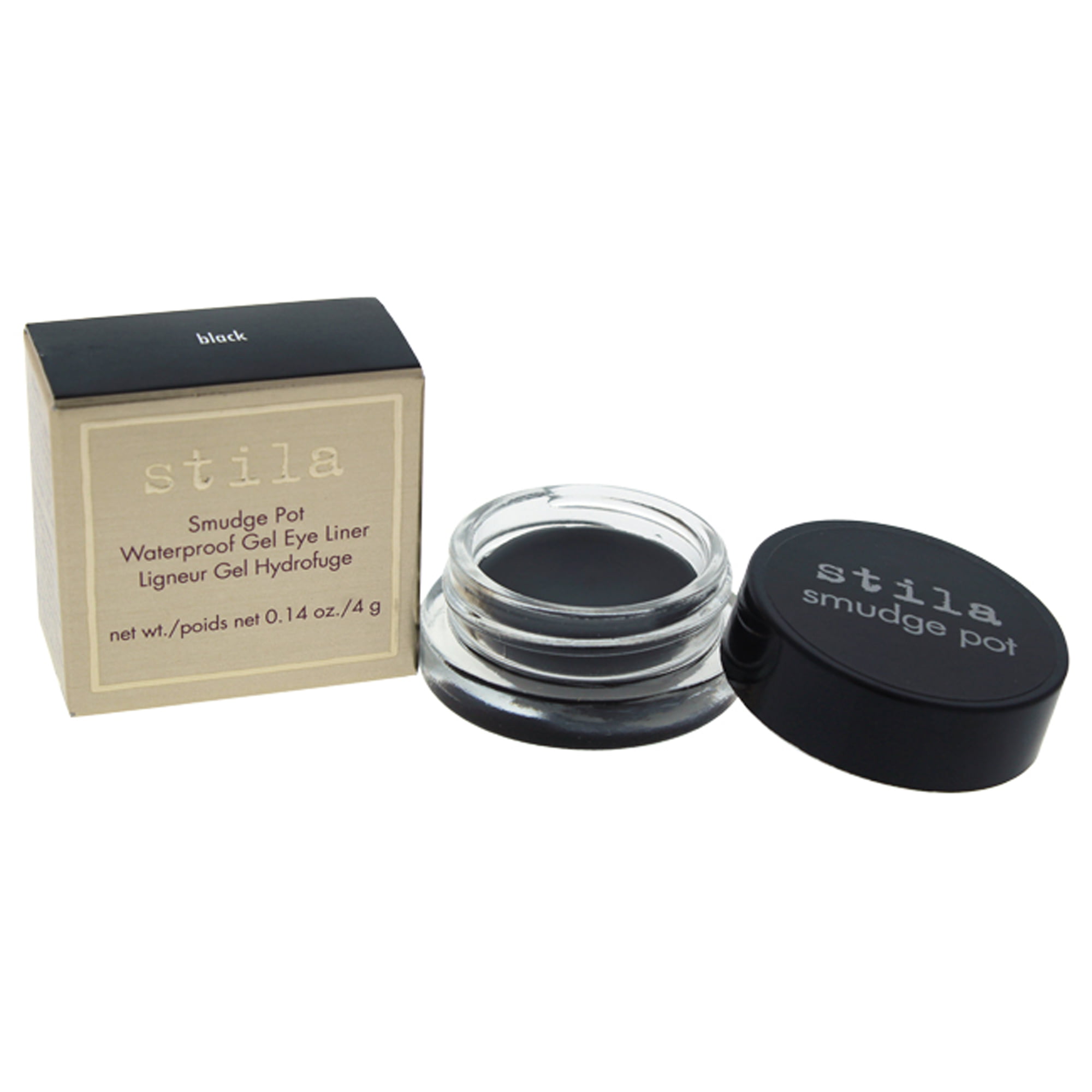 Stila Smudge Pots Waterproof Gel Eye Liner Black - Pack of 2, 0.14 oz Eyeliner Walmart.com