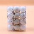 thumbnail image 2 of LSLJS 24Pcs Christmas Tree Balls, 1.18" Christmas Balls Shatterproof Christmas Ornaments Decorations for Christmas Tree Hanging Decorative Bauble Set for Home Party Wedding Decor, 2 of 6