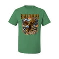 thumbnail image 2 of Wild Bobby, Biker Forever American Eagle Live To Ride Cars and Trucks Men's Graphic T-Shirt, Kelly, X-Large, 2 of 3