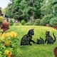 thumbnail image 5 of Estacas De Jardín Decorativas Para Gatos De Metal, 3 Uds., Silueta De Gato, Decoración De Jardín Para Adornos De Césped Al Aire Libre, Letrero De Patio Monstrate HA034495-00, 5 of 6