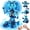 blue, variant on 3-in-1 STEM Remote & APP Controlled Coding Robot Building Kit for Boys 6-12 Compatible with Lego, 419 Pcs RC Robot/Tank/Car Educational Building Blocks Toy, stem toys gift for ages 8-13+