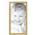 thumbnail image 2 of ArtToFrames 14" x 27" Gold Picture Frame, 14x27 inch Gold Wood Poster Frame (WOM-4159), Pack, 2 of 8