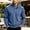 Blue # Mens Shirts, variant on Long Sleeve Tops for Men Outdoor Button up Pullover Fashion Winter Casual Plain Mens Tshirts Stand up Collar