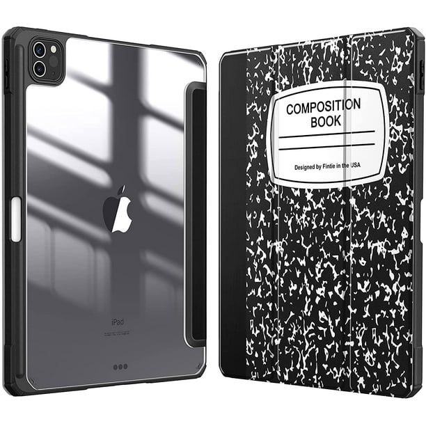 Fintie Hybrid Slim Case for iPad 9th / 8th / 7th Generation (2021/2020 /  2019) 10.2 Inch - [Built-in Pencil Holder] Shockproof Cover with Clear