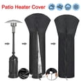 thumbnail image 2 of Funda para calentador de patio resistente, impermeable, de 221 x 53 x 61 cm, para calentador de jardín, pirámide grande, triangular, para patio, 2 of 4