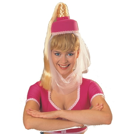 I Dream of Jeannie Hat with attached Hair 2251