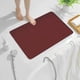 thumbnail image 4 of Alfombrilla de baño grande absorbente de 40 x 60 cm, antideslizante, de secado rápido, fácil de limpiar y apta para ducha, bañera y lavabo. Aestivo | Rojo | AESTIVO, 4 of 7