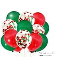 thumbnail image 3 of 60PCS Christmas Balloons Confetti Balloons Decor Festive Balloons Decor for Store Party Mall Home, 3 of 6