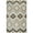 Brown, variant on Alora Decor Napoli 5' x 8' Southwestern Motifs Ivory/Ivory Hand-Tufted Area Rug