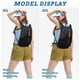 thumbnail image 5 of Mochila de Senderismo BECOJADDE 15L Plegable Ultraligera Negra, 5 of 8