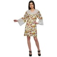 thumbnail image 2 of Moomaya Peignoir Court en Coton Imprimé Léger pour Femmes, 2 of 6