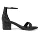 thumbnail image 3 of Sandalia DREAM PAIRS Tacón Bajo Grueso Negro con Brillantes, 3 of 6