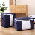 thumbnail image 6 of Travelwant Foldable Comforter Storage Bag, Large Organizers for Blankets, Pillow, Quilts, Linen, Storage Containers with Thick Fabric, Sturdy Zipper, 6 of 7