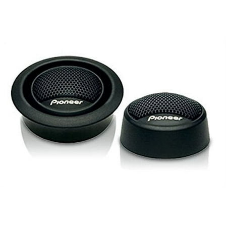 Pioneer PIO-TST15 240W Peak 3/4" 4 ohms Flush and surface mounting capabilities Soft Dome Car Audio Stereo Speaker Tweeters