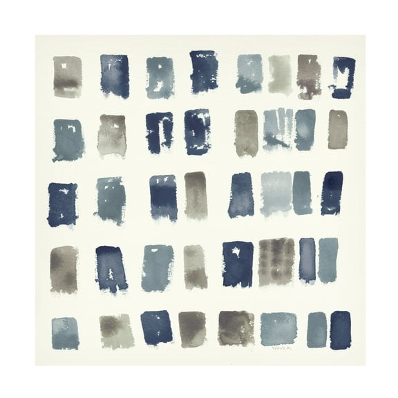 Shirley Novak 'Pas Parfait III Neutral' Canvas Art