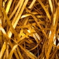 thumbnail image 1 of Tela triturada dorada de 500g, rafia dorada brillante, relleno de cesta decorativa, tela triturada para caja de regalo, artículos para fiestas, 1 of 5