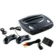 Retro-Bit 2 In 1 8-bit and 16-Bit Controllers AC Adapter and AV Cables for Sega Genesis cartridges