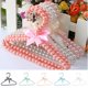 thumbnail image 1 of Cheer.US - 2 perchas de metal con forma de roseta elegantes para ropa infantil - Perchas tubulares resistentes y muy duraderas para uso estándar para niños, mascotas y perros, 1 of 7