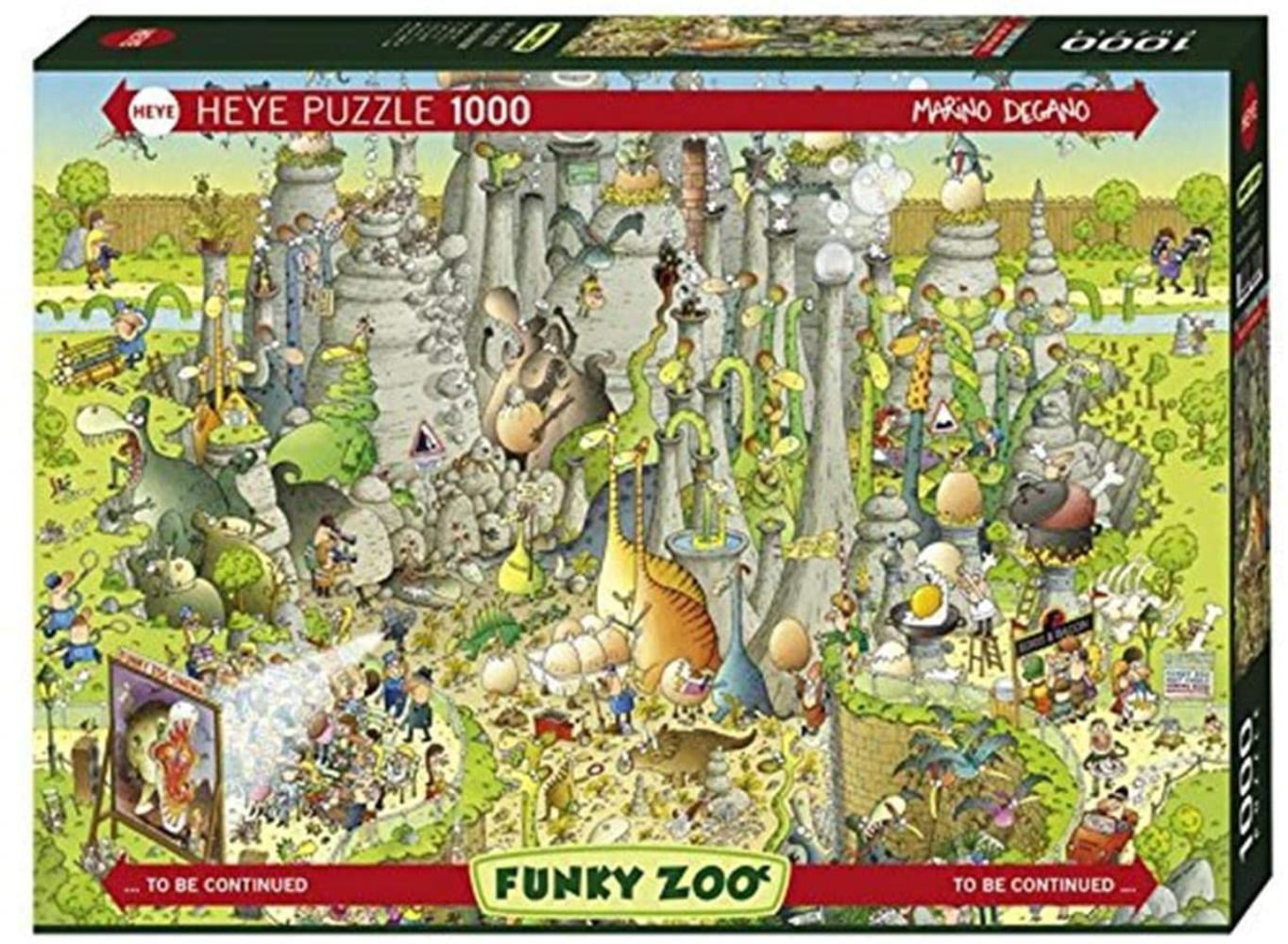 1000-Piece, Multi-Colour Heye "9 Lives Puzzles 