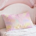 thumbnail image 4 of Short Pillowcase for Winter with Polyester Material Wrinkle Resistant and Invisible Zipper for Easy Cleaning Standard Size 29x19 Inches for Sofa Bed or Dormitory Use, 4 of 9
