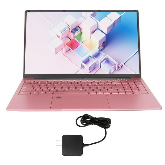 Girl Laptop, 15.6 Inch IPS 100-240V Laptop Computer 2.9GHz CPU For Students 16+512G US Plug