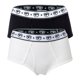 thumbnail image 1 of CHIARA FERRAGNI Slip para Mujer Pack de 2 - Briefs, Algodón Elástico, Cintura con Logotipo, uni Negro/Blanco XS (X-Small), 1 of 5