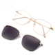thumbnail image 3 of Gafas de sol para hombre y mujer Gafas de sol polarizadas dos en uno con atracción magnética Gafas de sol con imán para miopía Montura de gafas 7018, 3 of 6