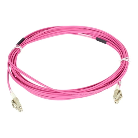 Black Box Connect - Patch cable - LC multi-mode (M) to LC multi-mode (M) - 3 m - fiber optic - duplex - 50 / 125 micron - OM4 - erika violet