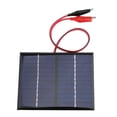 thumbnail image 1 of Banco De Energía De Panel Solar Diy Flexible De Polisilicio De Celda Solar De 1.5W 12V Con Clip, 1 of 8