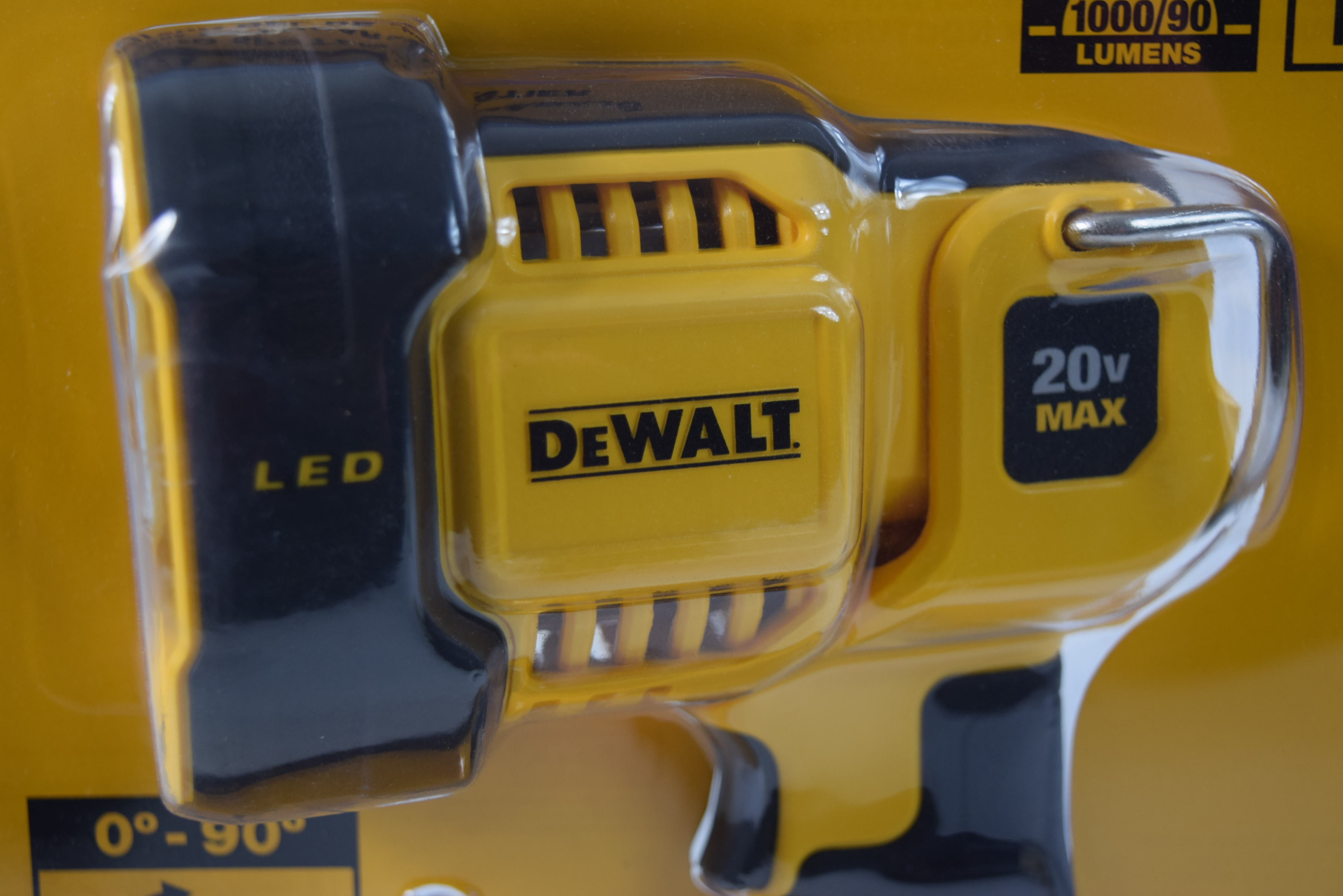 DeWALT Max 20V Jobsite Pivoting LED Spotlight DCL043 (Bare Tool)