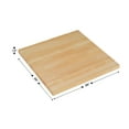 thumbnail image 5 of Flash Furniture 36x36 Solid Wood Indoor 1.5 Inch Thick Rectangular Tabletop in Natural, 5 of 11