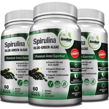 Spiruline comprimés - Algues bleu vert - Veggie Formule / sans gluten