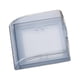 thumbnail image 5 of 5x Cubierta de Tomacorriente Resistente a La Intemperie Cubierta de Tomacorriente Eléctrico 1 Banda Protector de Receptáculo Y Enchufe Exterior para B 5 piezas, 5 of 10