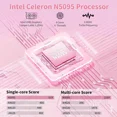 thumbnail image 4 of 15.6 " Windows 11 Pro Laptop 16GB RAM 512GB SSD Intel Celeron N5095 Fingerprint Backlit Keyboard for Student Business Home Office, 4 of 7