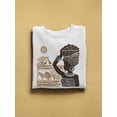 thumbnail image 2 of A Woman In The Savanna Sketch Sweatshirt Women -Image by Shutterstock, Female XX-Large, 2 of 4