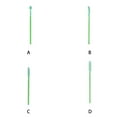 thumbnail image 2 of Eyebrow Brush Exquisite Brow Brushes One-time Eyeliner Makeup Tool Single-use Woman Accessories Multifunctional Eyelash Tools Tower Shape, 2 of 7