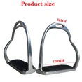 thumbnail image 2 of Horse Riding Stirrup With Rubber Pads, Equestrian Sports, Ankle Protection, 2 of 5