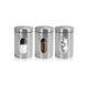 thumbnail image 1 of 3 Piece Kitchen Canister Set Silver, 1 of 5