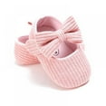 thumbnail image 4 of Baby Girl Casual Walking Shoes Bowknot Sneakers Soft Soled Anti-Slip First Walkers Spring and Autumn, 4 of 7