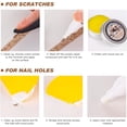 thumbnail image 4 of Furniture Touch Up Markers- 12 Colors, 19 Pcs Wood Scratch Repair Kit with Polish Wax and Wood Putty, Repair Wood Marker Pens for Cracks, Scratches, Holes, Stains, Doors, Floors, Tables, Cabinets, 4 of 10