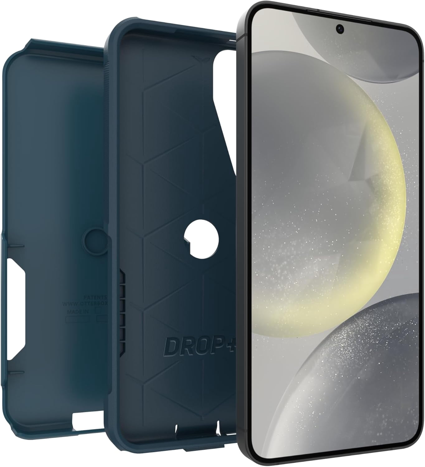 OtterBox Samsung Galaxy S24+ (Only) - Commuter Series Case - Dont Be Blue - Slim & Tough - Pocket-Friendly - with Port Protection - Non-Retail Packaging