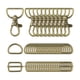 thumbnail image 1 of 50 Uds llavero ganchos giratorios ganchos giratorios llavero con llavero deslizante gancho giratorio a granel Hardware para bolsa de fabricación de, 1 of 8