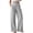 Black women's wide leg trousers a1, variant on BRELIL Women's Striped Wide Leg High Waisted Trousers with Pockets Casual Loose Long Pants Officewear Lounge Palazzo Baggy Fall Fashion Outfits, Khaki M