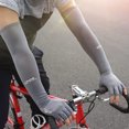thumbnail image 2 of AURORA TRADE 1 Pair Half Fingers Sports Sleeves Efficient Thermal Insulation Sun Lightweight Arm Sleeves Cycling Equipment, 2 of 8