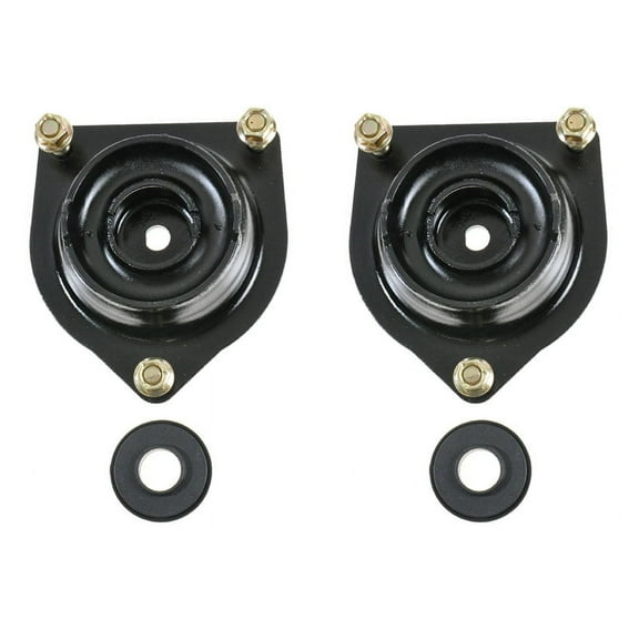 TRQ Front Upper Strut Mount with Bearing Fits Select 1995-1998 Mazda Protege