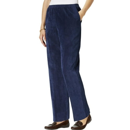 corduroy pants pull dunner alfred solid womens