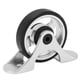 thumbnail image 5 of MEIJUN - Guardabarros para bicicleta plegable, rodamiento de rueda fácil de usar, accesorios de repuesto para bicicleta Brompton, color plateado, 5 of 15