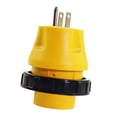 thumbnail image 1 of Adaptador de bloqueo eléctrico de RV Sunnimix 15A macho a 30A hembra, 1 of 8