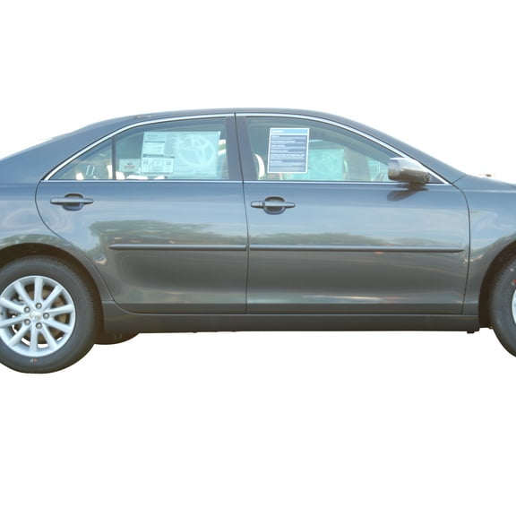 Body Side Moldings made for the 2007 - 2011 Toyota Camry Painted in the Factory Paint Code of Your Choice 6V4 CAM0711